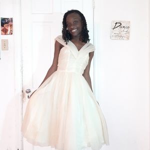 Vintage 50s Prom Dress